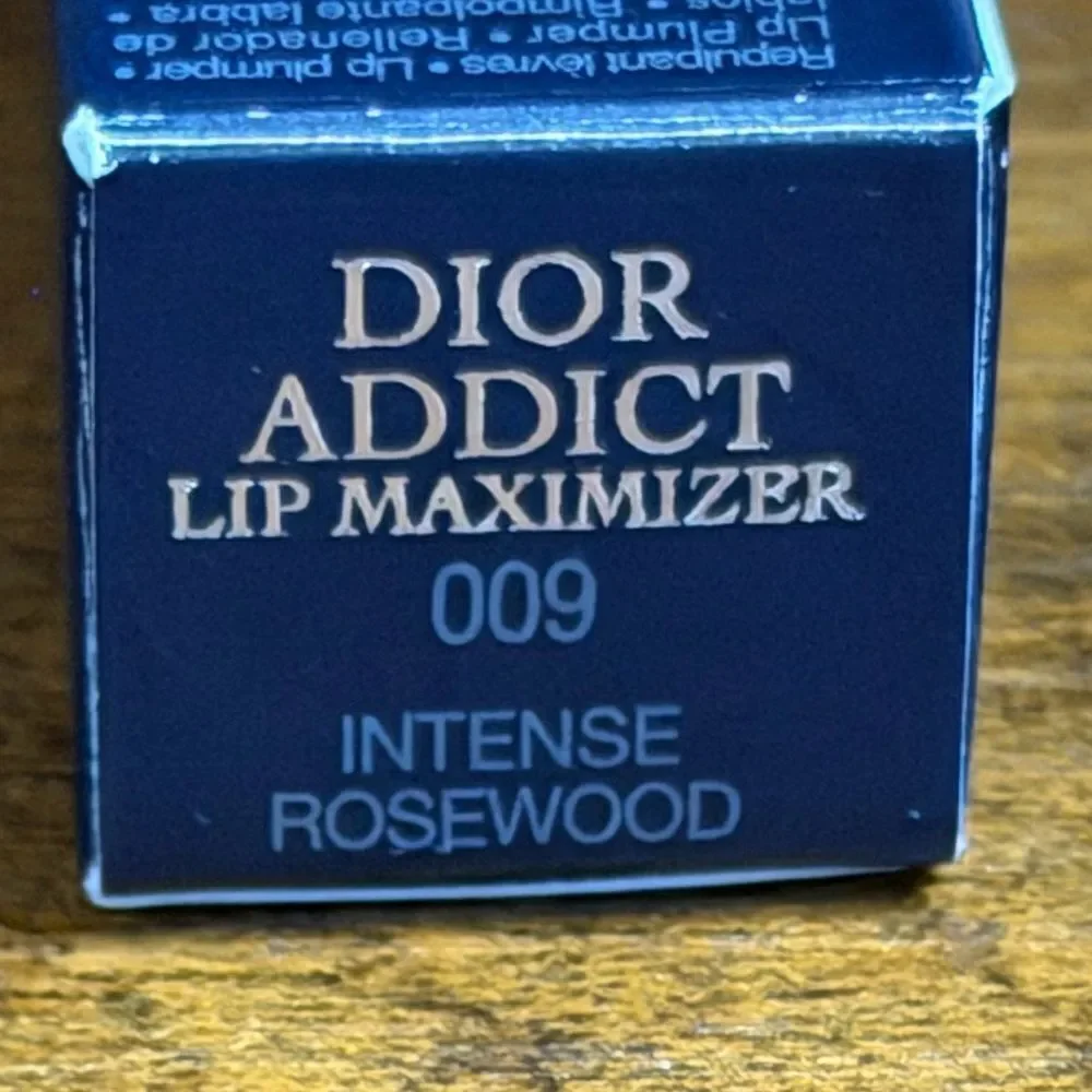 🌹Dior Rosy Glow 012 Rosewood +Dior Addict Lip Maximizer 009 Intense Rosewood-NE